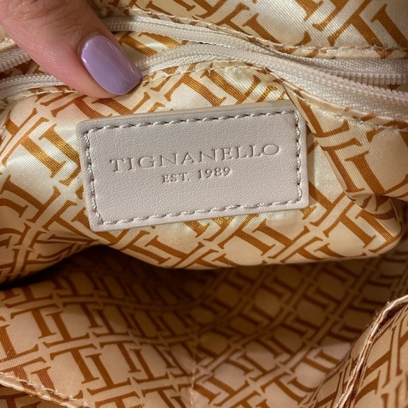 Tignanello nude shoulder bag - Picture 13 of 16